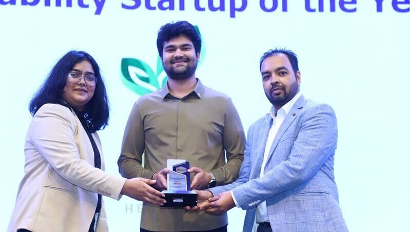 Hestiya was awarded the Sustainability Startup of the Year at the India Blockchain Summit 2024.