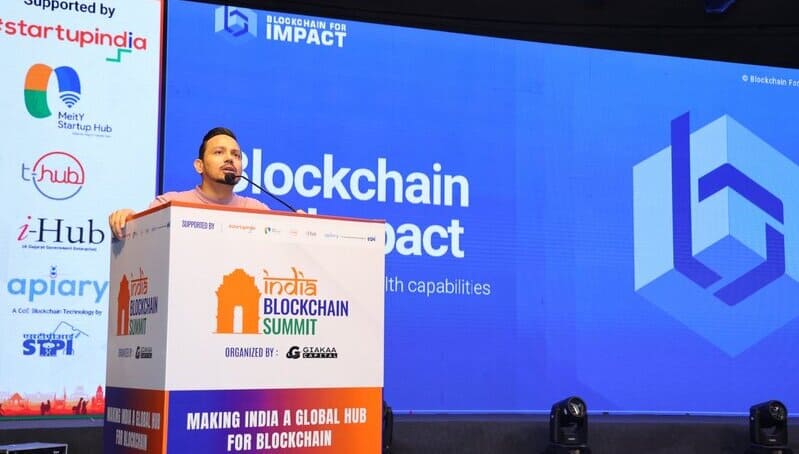 A keynote on 'Redefining Philanthropy with Blockchain: Transparency and Trust in Social Impact' was delivered by Sandeep, Co-Founder of Polygon Labs and Founder of  Blockchain For Impact.