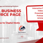 Pathway Small Business Resource Page: Press Release for Digital Media. Pathway Small Business Platform