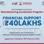 Manufacturing Accelerator Program of Startup India