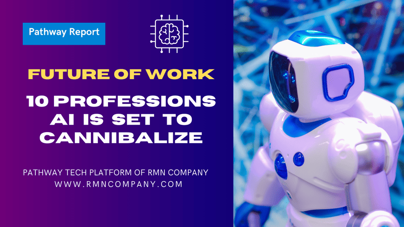 10 Traditional Professions AI is Set to Cannibalize and Future of Work. Photo: RMN News Service